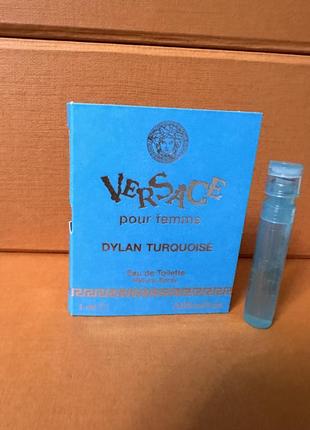 Versace dylan turquoise pour femme пробник оригинал1 фото
