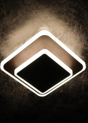 Светильник потолочный led 25464 коричневый 6х15х15 см.1 фото