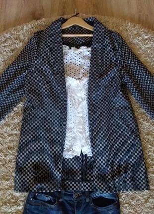 Стильный летний пиджак, английского бренда f&amp;f размер s. замеры по запросу8 фото