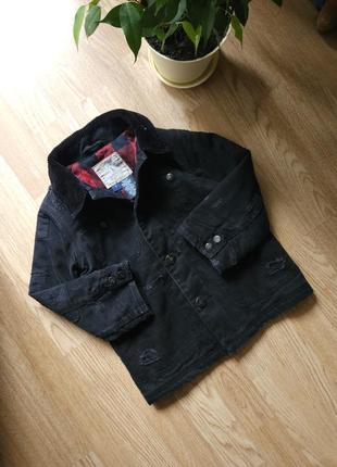 Детская стильная курточка джинсовка polo ralph lauren 4 года на мальчика1 фото