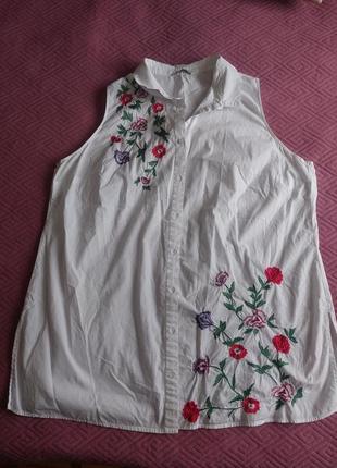 Блуза-вишиванка 56-58р5 фото