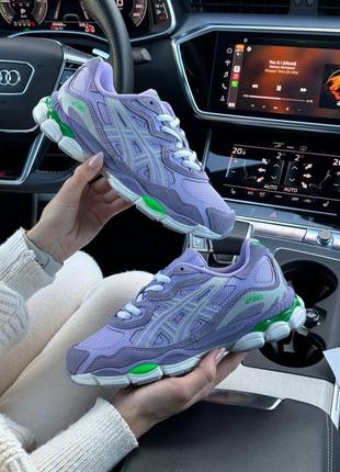 Жіночі кросівки asics gel - nyc purple2 фото