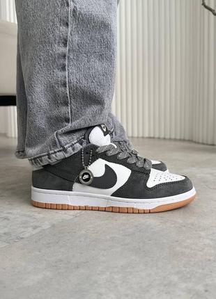 Кроссовки nike dunk smoke gum1 фото