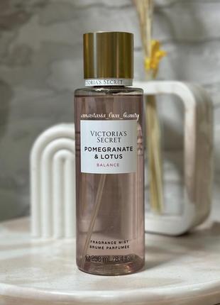 Спрей для тела и волос victoria’s secret natural collection pomegranate &amp; lotus1 фото