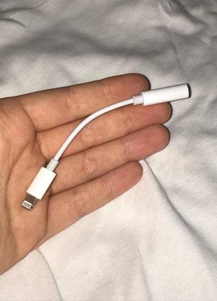 Переходник для наушников apple iphone lightning