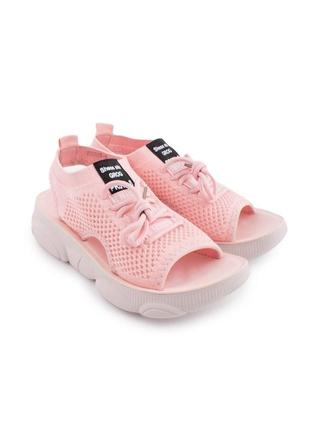 Рожеві босоніжки