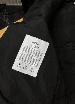 Жилет stone island nylon meral black 🥷6 фото