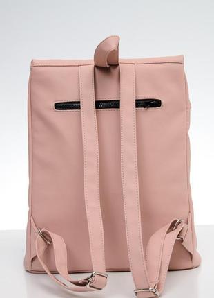 Женский пудровый рюкзак для прогулок3 фото
