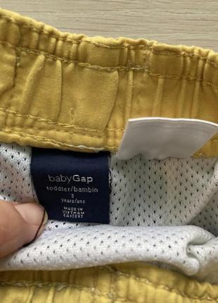 Шорты плавки для мальчика gap 3-4 года7 фото