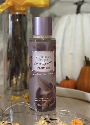 Спрей для тела / волос victoria’s secret love spell cashmere