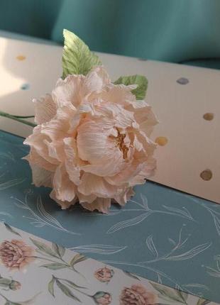 Цветы ручной работы. цветок с ferrero rosher. букет из конфет6 фото