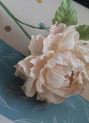 Цветы ручной работы. цветок с ferrero rosher. букет из конфет8 фото