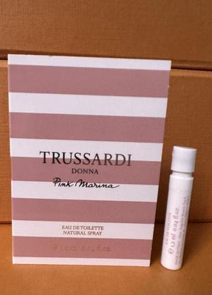 Оригинальный trussardi donna pink marina пробник1 фото