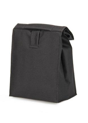 Termo lunch bag чорний2 фото