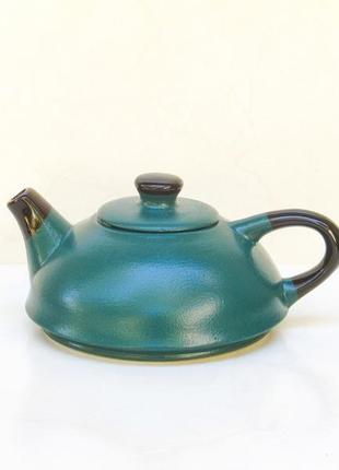 Чайник мини зеленый1 фото