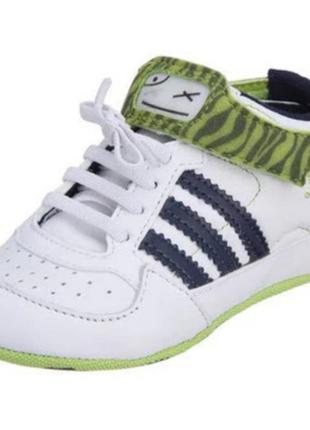 Шкіряні пінетки на 0-3 місяці adidas