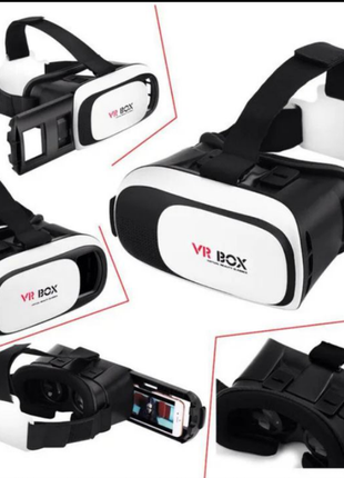 Шолом 3d vr box + пульт у подарунок! окуляри віртуальної реальності vr5 фото