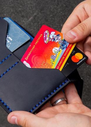 Портмоне для документов comfort, темно-синие