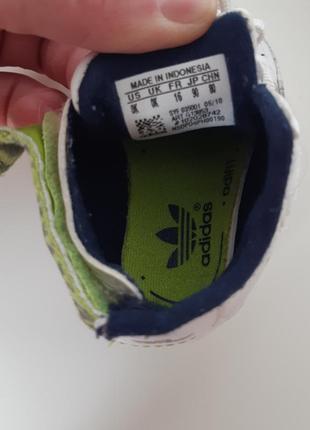 Шкіряні пінетки на 0-3 місяці adidas10 фото