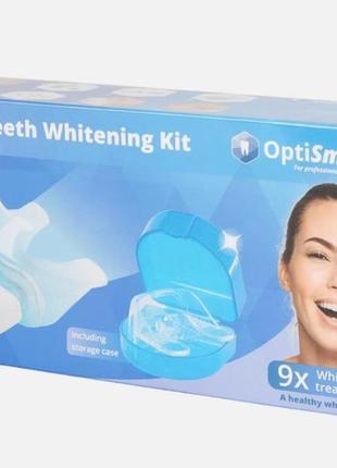 Набор для отбеливания зубов optismile teeth whitening kit 9х1 фото