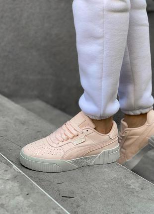 Жіночі кросівки puma cali remix grey pink 36-38-39-40