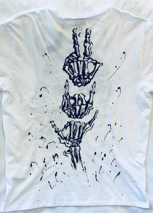 "рок-н-ролл" футболка мужская, ручная роспись. рисунок спереди и на спине.4 фото