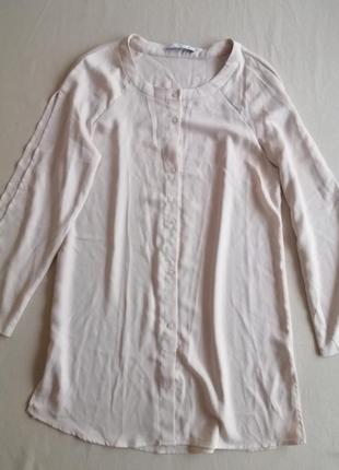 Шикарная блуза шелковая mango1 фото