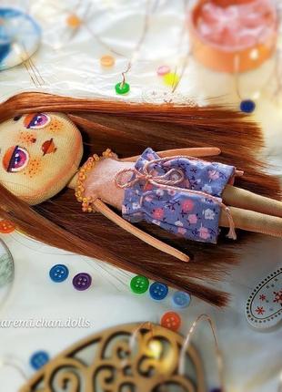 Текстильная коллекционная кукла2 фото