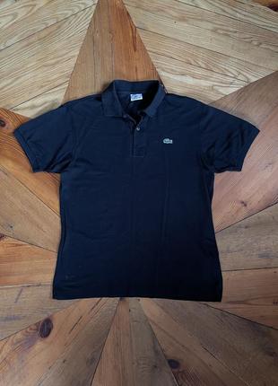 Lacoste polo classic мужская классическая футболка поло streetstyle streetwear y2k vintage fit1 фото