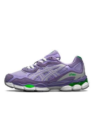 Женские кроссовки asics gel - nyc purple1 фото