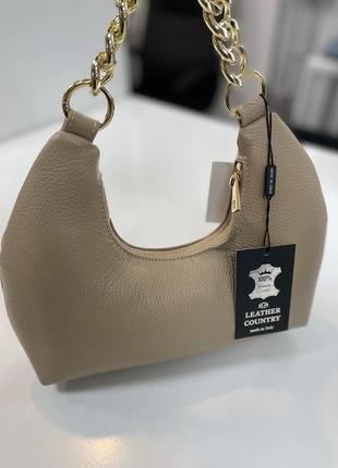 Неймовірно стильна сумочка з якісної натуральної італійської шкіри2 фото