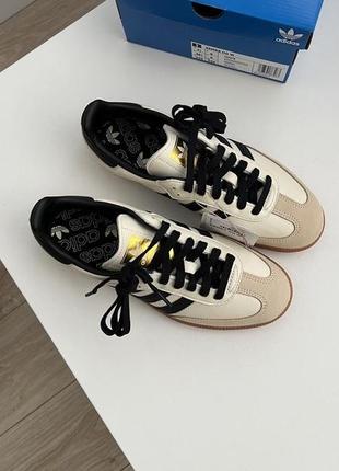 Оригінал! лімітований бежевий колір! adidas samba og cream