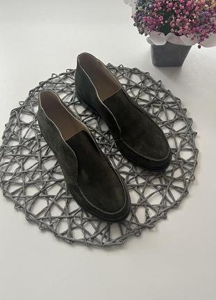Розпродаж стильні жіночі замшеві туфлі