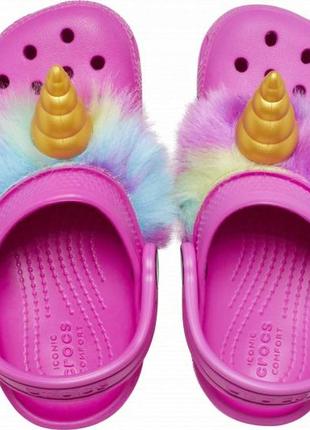 Сабо, шльопанці крокс crocs classic i am unicorn, j1, j2, j32 фото