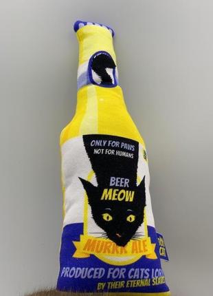 Beermeow игрушка пиво для котиков murrr ale  с кошачьей мятой1 фото