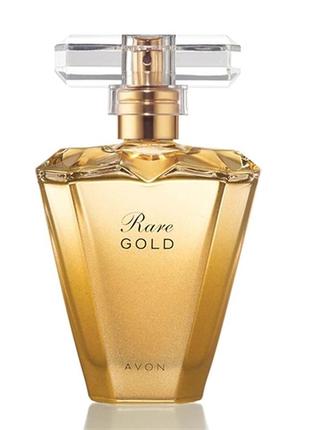 Женская парфюмная вода avon rare gold, 50 мл (эйвон реа голд)2 фото