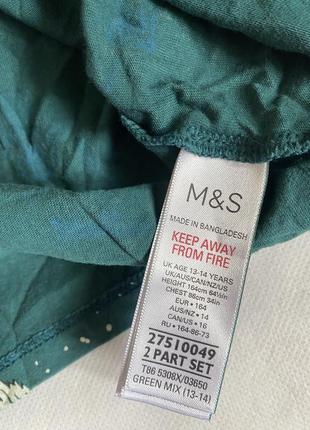 Піжамка m&s на хлопчика 13-14років2 фото