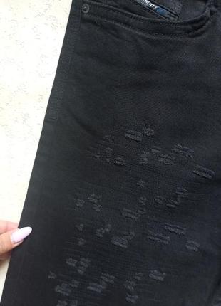 Брендовые черные мужские джинсы скинни с высокой талией diesel, 38 размер.6 фото