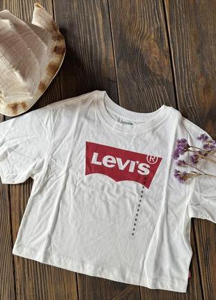 Футболка укорочена нова levi’s1 фото