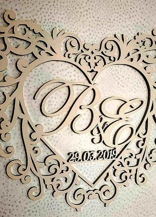 Монограма весільна.