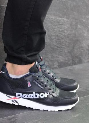 7552 reebok buty темно сині кросівки чоловічі рибок рібок кроссовки мужские кросовки кроссовки мужские