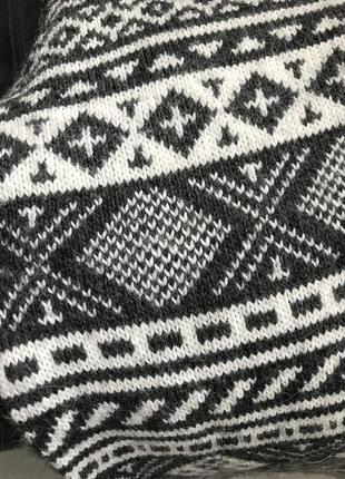 Класний стильний светр cenere в орнамент9 фото