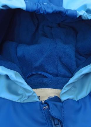 Дощовик комплект куртка та напівкомбінезон на флісі lupilu/kuniboo 86/92 грязепруф4 фото