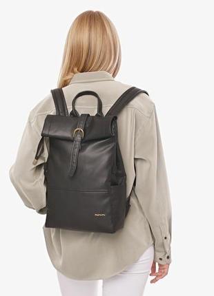 Кожаный рюкзак для ноутбука 14 дюймов для девушек1 фото