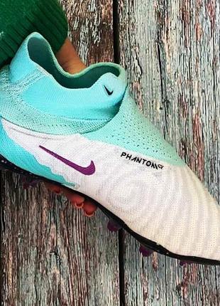 Дитячі футбольні бутси nike phantom gx fg копи буци для дітей найк фантом з шкарпеткою3 фото