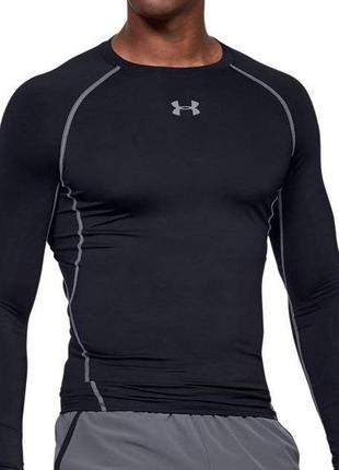 Компрессионный лонгслив under armour heatgear® armour long sleeve compression shirt1 фото