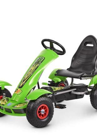 Велокарт дитячий bambi kart m 1450-5 ручне гальмо4 фото