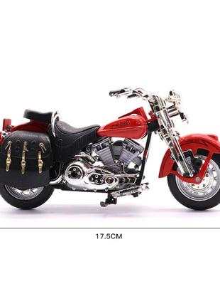 Модель мотоцикла «принц халли» в масштабе 1/12, игрушка для детей, подарочная коллекция4 фото