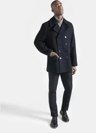 Gloverall churchill peacoat navy9 фото