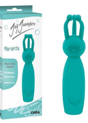 Мини вибратор зеленый chisa maranta joy jumper 18+